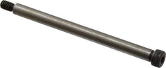 Value Collection - 5/16" Shoulder Diam x 4" Shoulder Length, 1/4-20 UNC, Hex Socket Shoulder Screw - 4140 Alloy Steel, Uncoated, 7/32" Head Height x 7/16" Head Diam - USA Tool & Supply