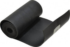 Made in USA - 1/32" Thick x 4" Wide x 60" Long, Neoprene Rubber Strip - Stock Length, 40 Shore A Durometer, 1,000 to 1,200 psi Tensile Strength, -40 to 212°F, Black - USA Tool & Supply