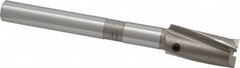 Cleveland - 3/4" Diam, 1/2" Shank, Diam, 3 Flutes, Straight Shank, Interchangeable Pilot Counterbore - USA Tool & Supply