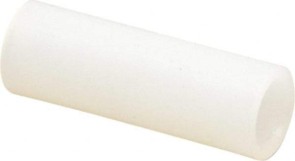 Electro Hardware - 0.171" ID x 1/4" OD, #8 Screw, Grade 101 Nylon Female Unthreaded Circuit Board Spacer - Round Body, Uncoated, 3/4" OAL - USA Tool & Supply
