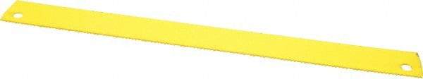 Starrett - 12" Long, 10 Teeth per Inch, Bi-Metal Power Hacksaw Blade - Toothed Edge, 1-1/8" Wide x 0.05" Thick - USA Tool & Supply