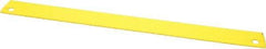 Starrett - 12" Long, 10 Teeth per Inch, Bi-Metal Power Hacksaw Blade - Toothed Edge, 1-1/8" Wide x 0.05" Thick - USA Tool & Supply