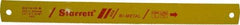 Starrett - 14" Long, 10 Teeth per Inch, Bi-Metal Power Hacksaw Blade - Toothed Edge, 1-3/8" Wide x 0.062" Thick - USA Tool & Supply