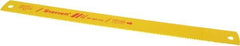 Starrett - 18" Long, 6 Teeth per Inch, Bi-Metal Power Hacksaw Blade - Toothed Edge, 1-5/8" Wide x 0.075" Thick - USA Tool & Supply