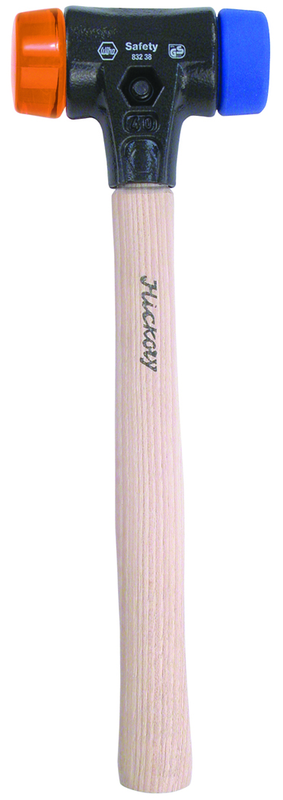 Hammer with No Head - 10.2 oz; Hickory Handle; 1.2'' Head Diameter - USA Tool & Supply