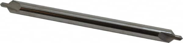 Hertel - #5 Plain Cut 90° Incl Angle Solid Carbide Combo Drill & Countersink - USA Tool & Supply