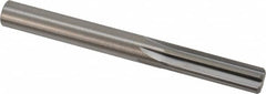 Hertel - 23/64" Solid Carbide 6 Flute Chucking Reamer - USA Tool & Supply