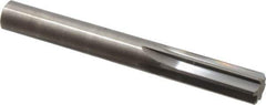 Hertel - 15/32" Solid Carbide 6 Flute Chucking Reamer - Straight Flute, 15/32" Straight Shank, 1-3/8" Flute Length, 4" OAL - USA Tool & Supply