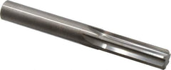 Hertel - 31/64" Solid Carbide 6 Flute Chucking Reamer - Straight Flute, 31/64" Straight Shank, 1-1/2" Flute Length, 4" OAL - USA Tool & Supply