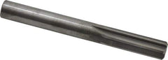 Hertel - Letter X Solid Carbide 6 Flute Chucking Reamer - Straight Flute, 0.397" Straight Shank, 1-1/4" Flute Length, 3-1/2" OAL - USA Tool & Supply