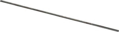 Hertel - #70 Solid Carbide 4 Flute Chucking Reamer - Straight Flute, 0.028" Straight Shank, 1/4" Flute Length, 1-1/2" OAL - USA Tool & Supply