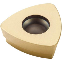 Seco - 218.19125 MD08 Grade MP3000 Carbide Milling Insert - TiAlN Finish, 0.156" Thick, 0.35" Inscribed Circle, 0.031" Corner Radius - USA Tool & Supply