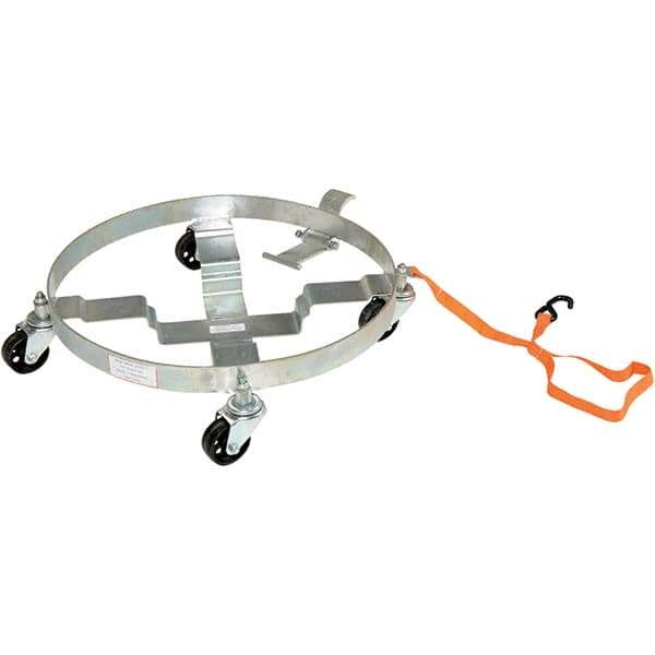 Vestil - 1,200 Lb Load Capacity, Drum Dolly - USA Tool & Supply