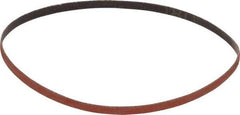 3M - 1/4" Wide x 18" OAL, 80 Grit, Ceramic Abrasive Belt - Ceramic, Medium, Coated, YF Weighted Cloth Backing, Wet/Dry, Series 777F - USA Tool & Supply