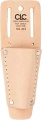 CLC - 1 Pocket Knife Holster - Leather, Tan - USA Tool & Supply