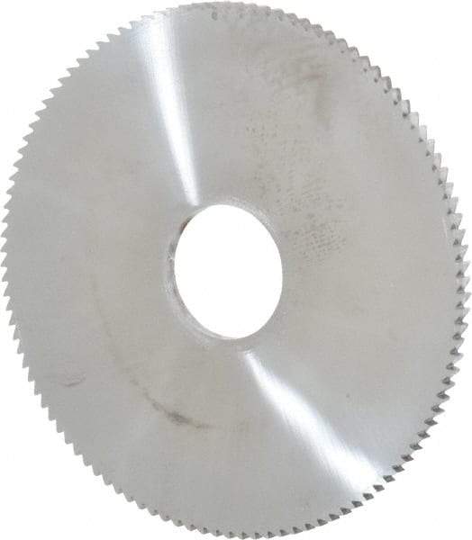 Made in USA - 2" Diam x 1/16" Thick, 1/2" Arbor Hole Diam, 110 Teeth, Solid Carbide Jeweler's Saw - Uncoated - USA Tool & Supply