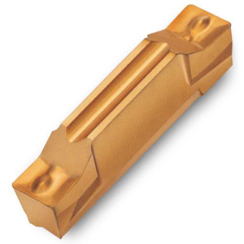 Grooving Insert: TDFTT TT7220, Solid Carbide TiCN Finish, Right Hand, 0.157″ Cutting Width, Series TDFT-E