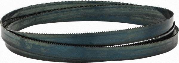 Starrett - 10 TPI, 7' 9" Long x 3/4" Wide x 0.032" Thick, Welded Band Saw Blade - Carbon Steel, Toothed Edge, Raker Tooth Set, Flexible Back, Contour Cutting - USA Tool & Supply