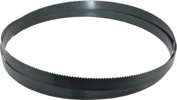 Starrett - 6 TPI, 11' Long x 1" Wide x 0.035" Thick, Welded Band Saw Blade - Carbon Steel, Toothed Edge, Raker Tooth Set, Flexible Back, Contour Cutting - USA Tool & Supply