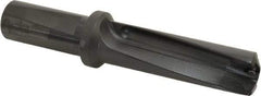 Kyocera - 3.37" Max Drill Depth, 3xD, 1-1/8" Diam, Indexable Insert Drill - 2 Inserts, 1" Shank Diam, Whistle Notch Shank - USA Tool & Supply