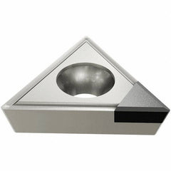 Iscar - TPGX730 Grade IB50 CBN Turning Insert - 60° Triangle, 7/32" Inscr Circle, 3/32" Thick, 0.0079" Corner Radius - USA Tool & Supply