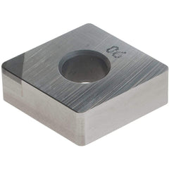 Iscar - CNMA432 Grade IB90 CBN Turning Insert - 80° Diamond, 1/2" Inscr Circle, 3/16" Thick, 1/32" Corner Radius - USA Tool & Supply