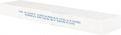 Norton - 8" Long x 2" Wide x 3" Thick, Novaculite Sharpening Stone - Rectangle, Extra Fine Grade - USA Tool & Supply