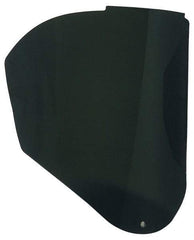 Uvex - Green Polycarbonate Welding Window - 0.06" Thick, Shade 5, Compatible with Uvex S8500 & S8510 Bionic Headgear - USA Tool & Supply