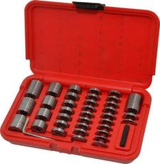 SPI - 36 Piece, 0.05 to 1", Steel Spacer Block Set - Round, 0.0001" Tolerance - USA Tool & Supply