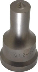 Cleveland Steel Tool - 5/8 Inch Diameter Round Ironworker Punch - 1-1/16 Inch Body Diameter, 1-7/32 Inch Head Diameter, 2-1/8 Inch Overall Length - USA Tool & Supply