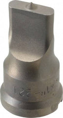 Cleveland Steel Tool - 5/16 Inch Wide Oblong Ironworker Punch - 1-7/32 Inch Body Diameter, 1-3/8 Inch Head Diameter, 2-3/8 Inch Overall Length - USA Tool & Supply