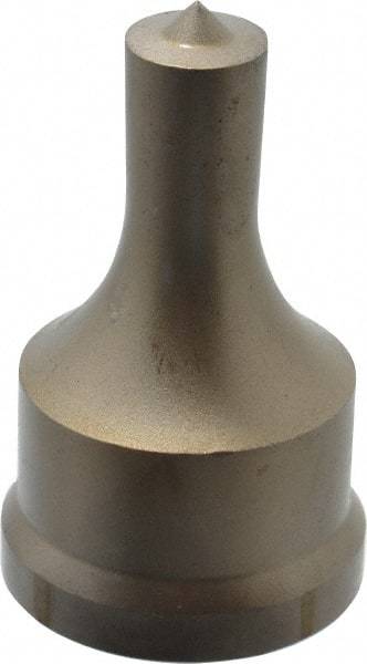 Cleveland Steel Tool - 5/8 Inch Diameter Round Ironworker Punch - 1-17/32 Inch Body Diameter, 1-11/16 Inch Head Diameter, 2-11/16 Inch Overall Length - USA Tool & Supply