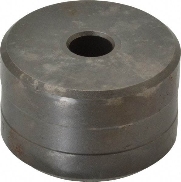 Cleveland Steel Tool - 9/32 Inch Diameter Round Ironworker Die - 1-13/16 Inch Head Diameter, 1-1/8 Inch Head Height - USA Tool & Supply