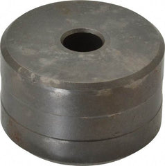 Cleveland Steel Tool - 9/32 Inch Diameter Round Ironworker Die - 1-13/16 Inch Head Diameter, 1-1/8 Inch Head Height - USA Tool & Supply