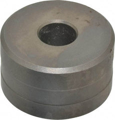 Cleveland Steel Tool - 15/32 Inch Diameter Round Ironworker Die - 1-13/16 Inch Head Diameter, 1-1/8 Inch Head Height - USA Tool & Supply