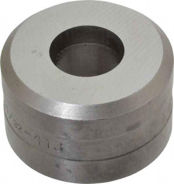 Cleveland Steel Tool - 25/32 Inch Diameter Round Ironworker Die - 1-13/16 Inch Head Diameter, 1-1/8 Inch Head Height - USA Tool & Supply