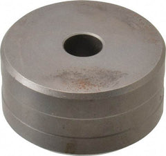 Cleveland Steel Tool - 3/8 Inch Diameter Round Ironworker Die - 2 Inch Head Diameter, 1 Inch Head Height - USA Tool & Supply