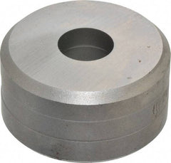 Cleveland Steel Tool - 21/32 Inch Diameter Round Ironworker Die - 2 Inch Head Diameter, 1 Inch Head Height - USA Tool & Supply