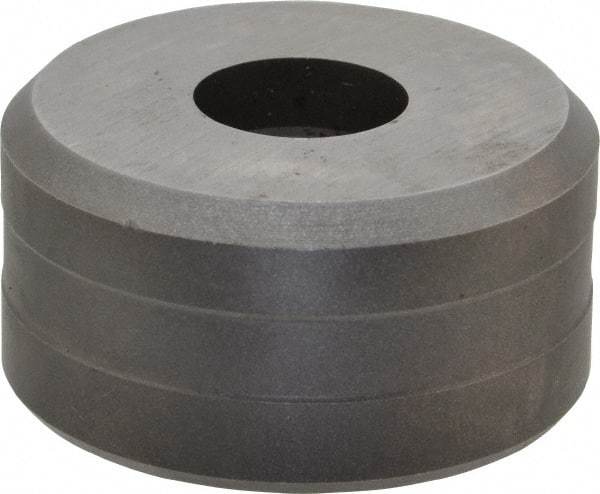 Cleveland Steel Tool - 23/32 Inch Diameter Round Ironworker Die - 2 Inch Head Diameter, 1 Inch Head Height - USA Tool & Supply