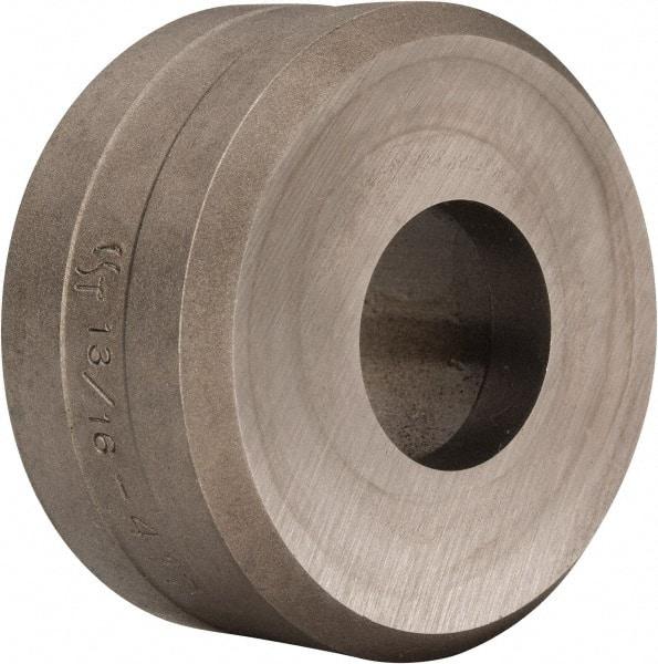 Cleveland Steel Tool - 13/16 Inch Diameter Round Ironworker Die - 2 Inch Head Diameter, 1 Inch Head Height - USA Tool & Supply