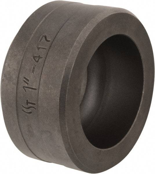 Cleveland Steel Tool - 1 Inch Diameter Round Ironworker Die - 2 Inch Head Diameter, 1 Inch Head Height - USA Tool & Supply