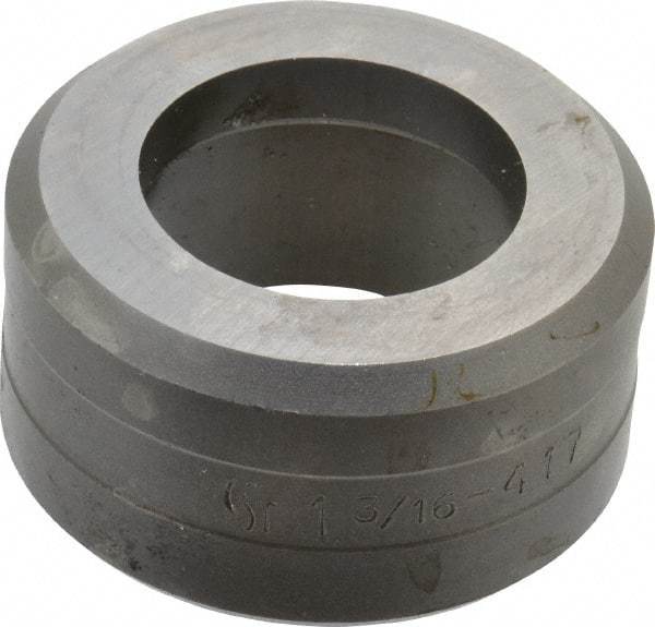 Cleveland Steel Tool - 1-3/16 Inch Diameter Round Ironworker Die - 2 Inch Head Diameter, 1 Inch Head Height - USA Tool & Supply