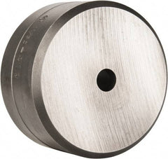 Cleveland Steel Tool - 11/32 Inch Diameter Round Ironworker Die - 2-3/8 Inch Head Diameter, 1-1/4 Inch Head Height - USA Tool & Supply