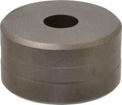 Cleveland Steel Tool - 11/16 Inch Diameter Round Ironworker Die - 2-3/8 Inch Head Diameter, 1-1/4 Inch Head Height - USA Tool & Supply