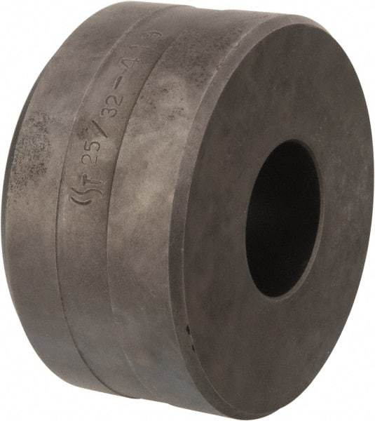 Cleveland Steel Tool - 25/32 Inch Diameter Round Ironworker Die - 2-3/8 Inch Head Diameter, 1-1/4 Inch Head Height - USA Tool & Supply