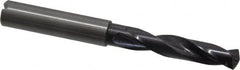 Guhring - 8.5mm 140° Spiral Flute Solid Carbide Screw Machine Drill Bit - USA Tool & Supply