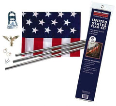 Valley Forge Flag Co - Flag Poles & Kits Type: Flag & Pole Kit Mounting: Portable - USA Tool & Supply