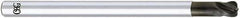 OSG - 3/16", 4 Flute, Single End, Solid Carbide, 1/16" Corner Radius End Mill - 3" OAL, 30° Helix, Right Hand Flute, 3/16" LOC, Right Hand Cut, - USA Tool & Supply