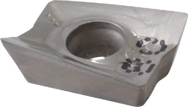 Iscar - HM90 APCR100304 P Grade IC08 Carbide Milling Insert - Uncoated, 0.1516" Thick, 0.4mm Corner Radius - USA Tool & Supply