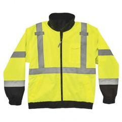 8379 2XL LIME LINED BOMBER JACKET - USA Tool & Supply